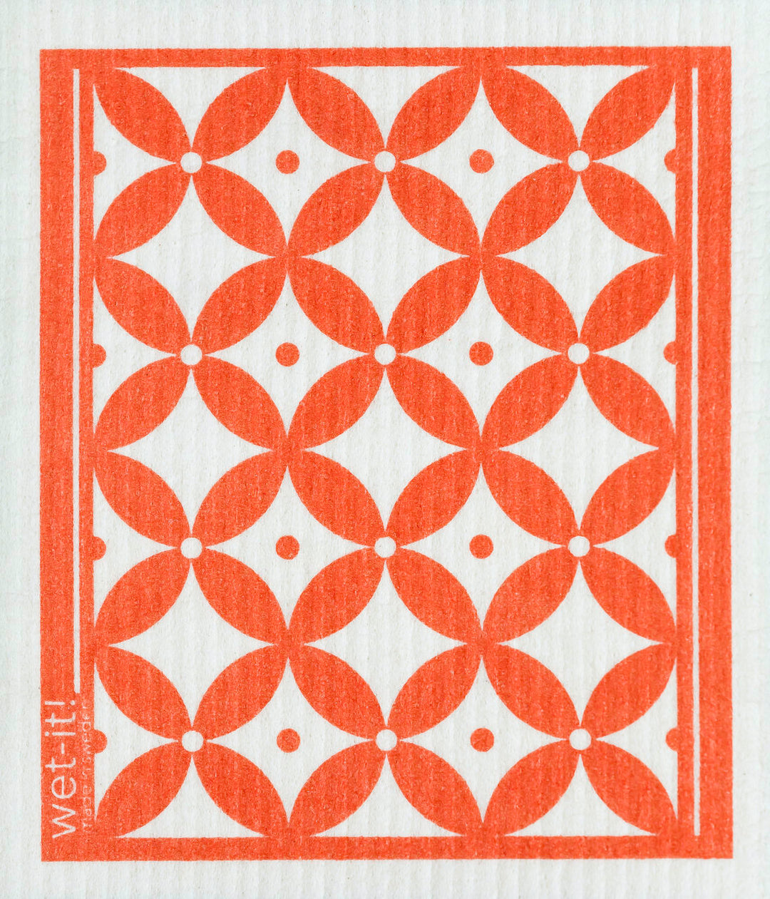 Wet It! Swedish Cloth - Classic Coral
