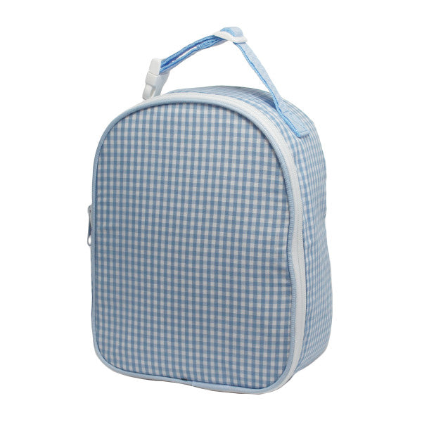 Mint Gumdrop - Baby Blue Gingham