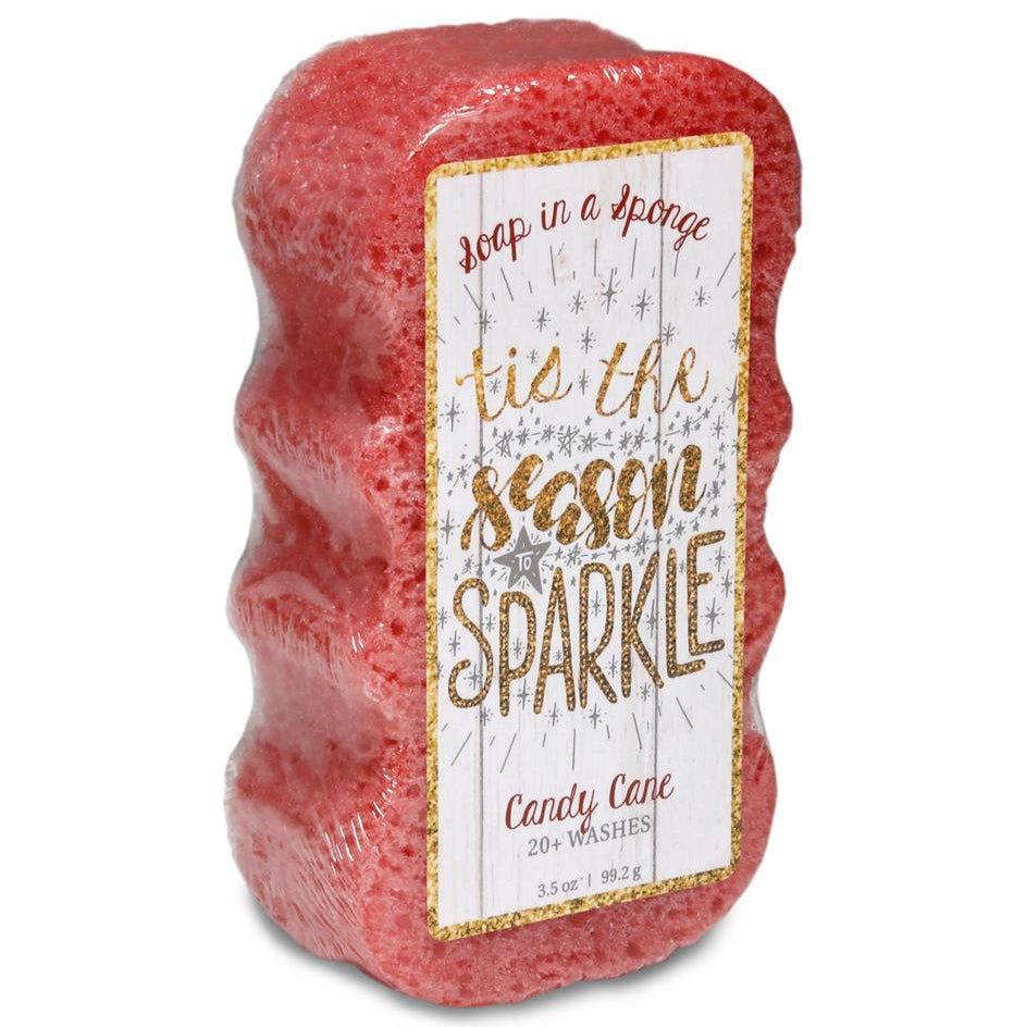 Caren Tis the Season To Sparkle Soap Sponge