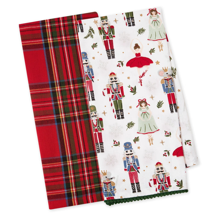 DII Dish Towel - Christmas Dance Dishtowel Set of 2
