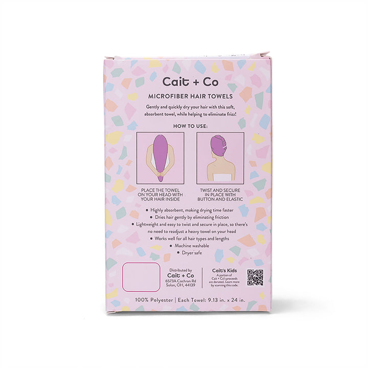 Gem Hair Towel - Amethyst