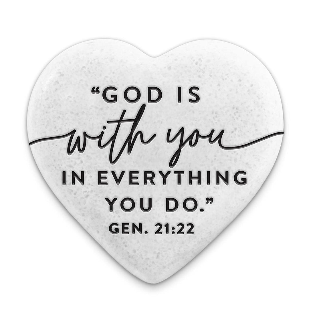 Cottage Garden Tabletop Heart God With You