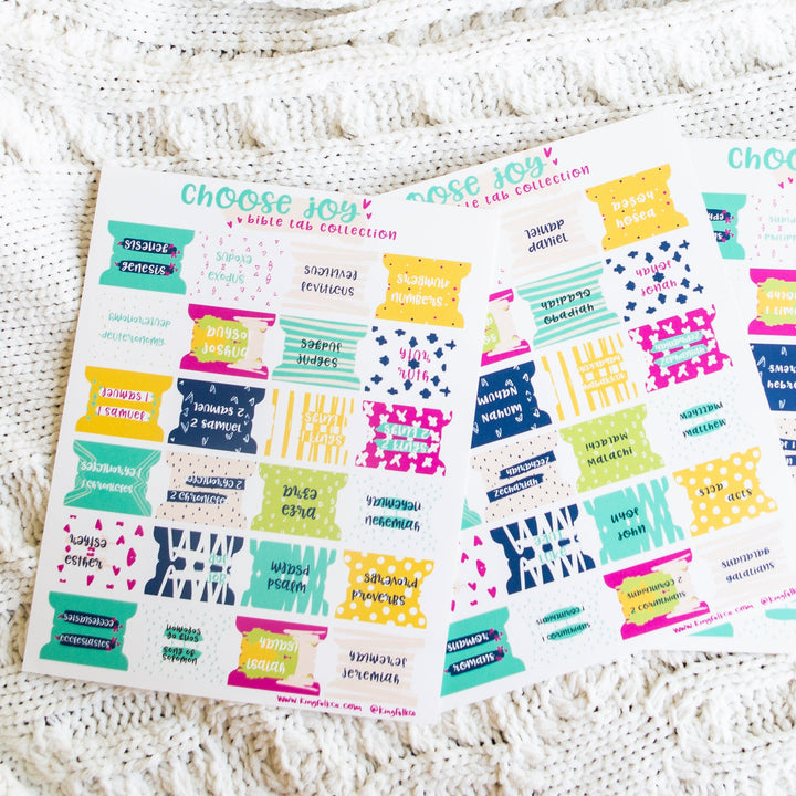 Choose Joy Bible Tabs