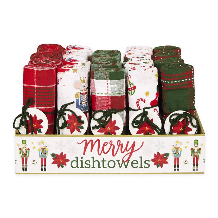 DII Dish Towel - Tis the Season Assorted