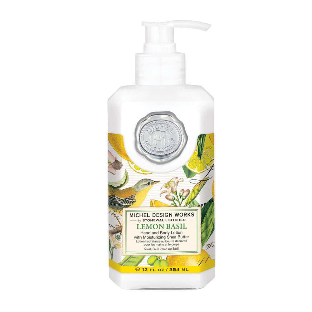 Michel Design Works Hand & Body Lotion - Lemon Basil