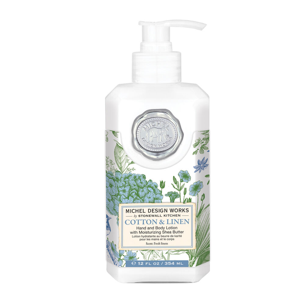 Michel Design Works Hand & Body Lotion - Cotton & Linen