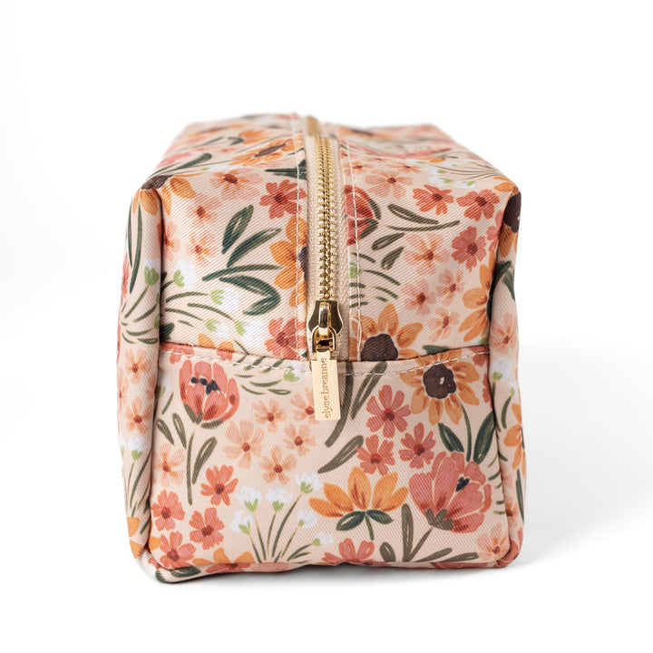 Elyse Breanne Cosmetic Bag - Sunny Poppies