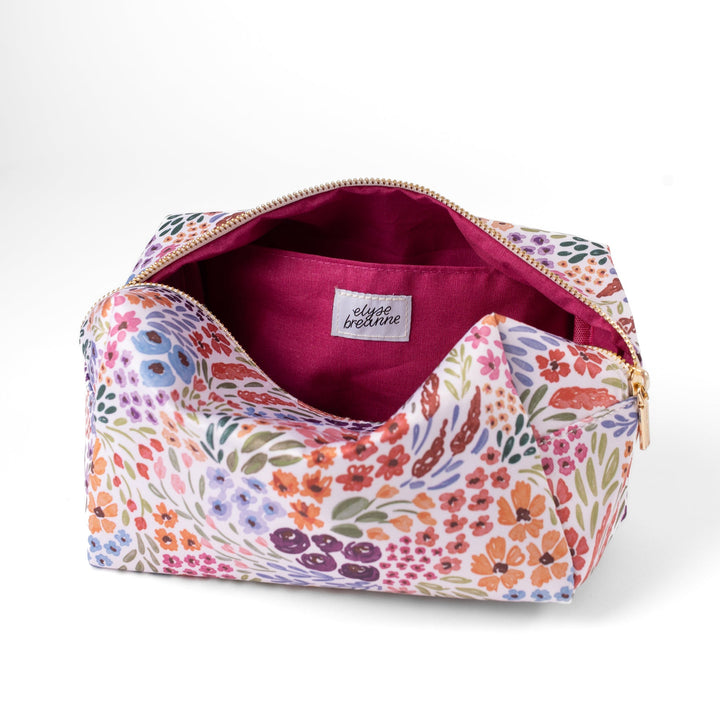 Elyse Breanne Cosmetic Bag - Countryside Blooms