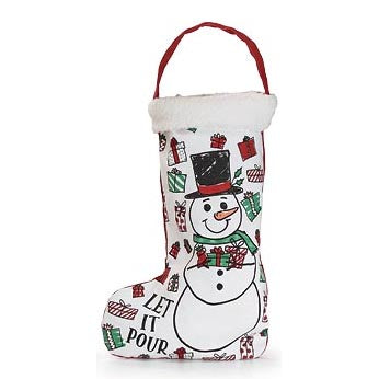 Burton & Burton Wine Bottle Bag - Let it Pour