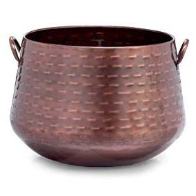 Burton & Burton Copper Iron Planter - Large