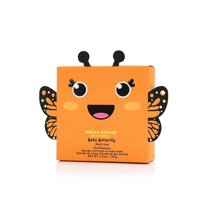 Spongellé® Nature Animal Bath Sponge - Bella Butterfly