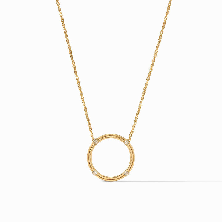 Julie Vos Astor Delicate Necklace -  Gold/Cubic Zirconia