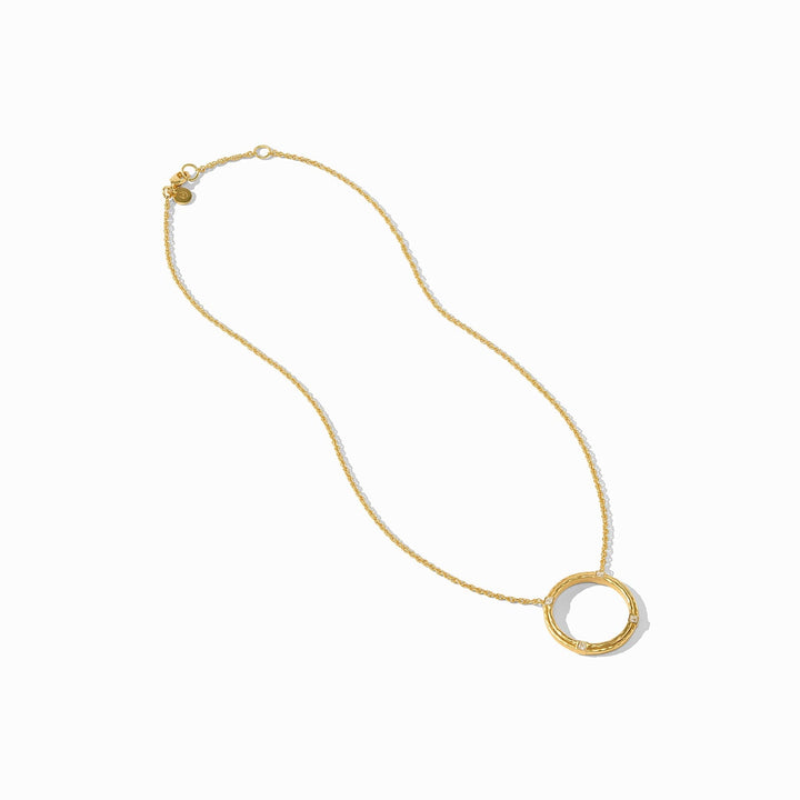 Julie Vos Astor Delicate Necklace -  Gold/Cubic Zirconia
