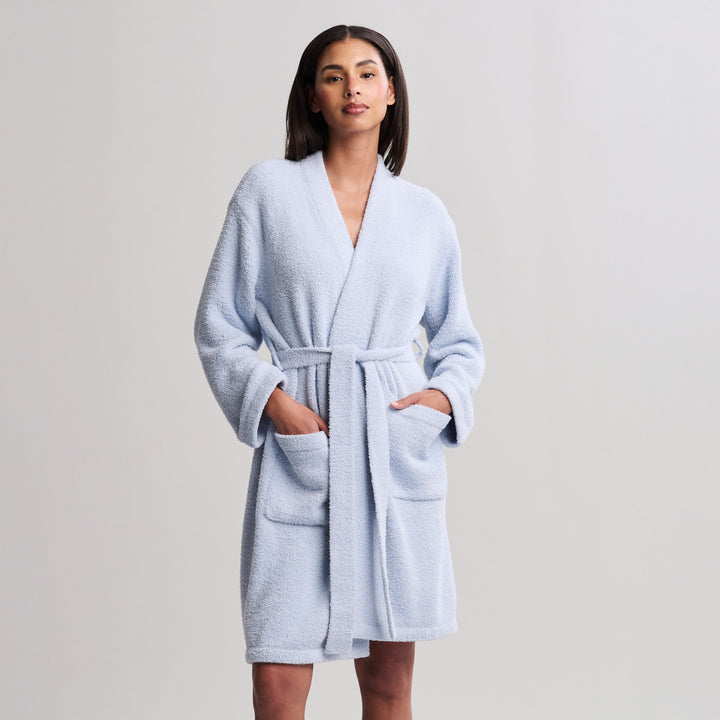 CozyChic® Solid Robe - Snow Drop