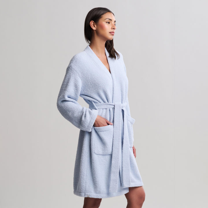 CozyChic® Solid Robe - Snow Drop