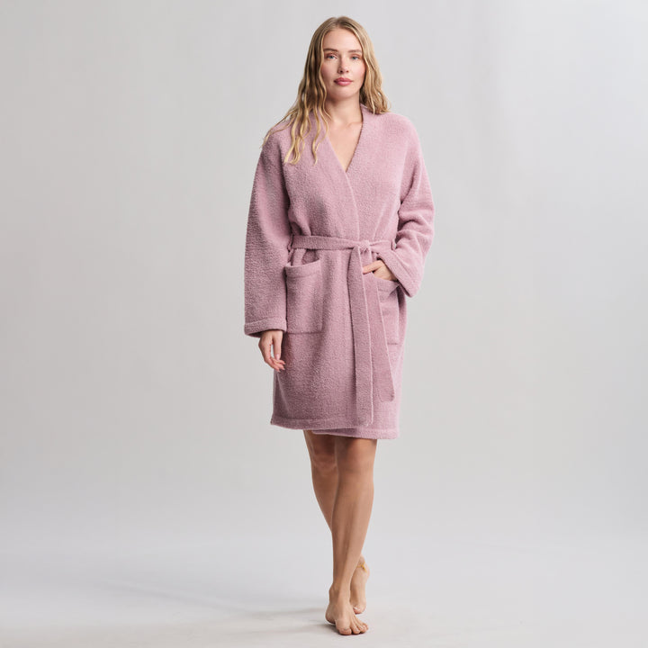 CozyChic® Solid Robe - Teaberry