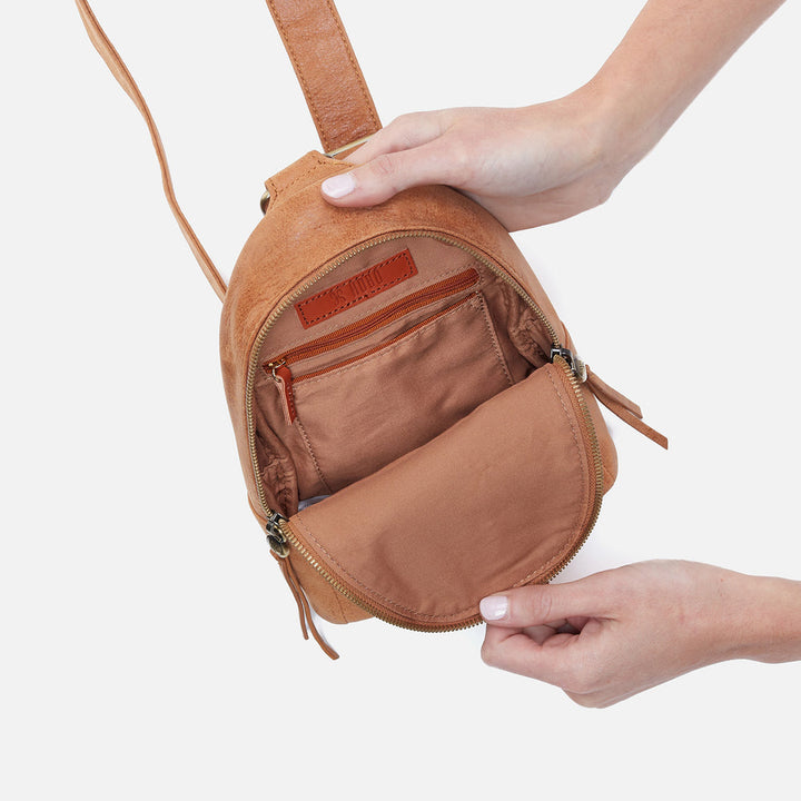 Hobo Fern Sling Crossbody - Whiskey Buffed Leather