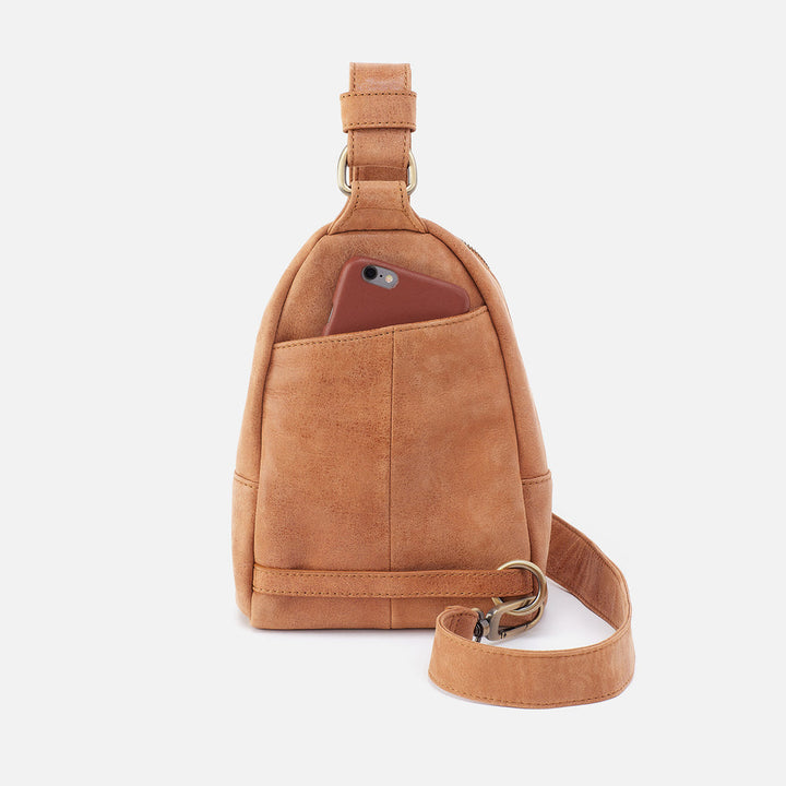 Hobo Fern Sling Crossbody - Whiskey Buffed Leather