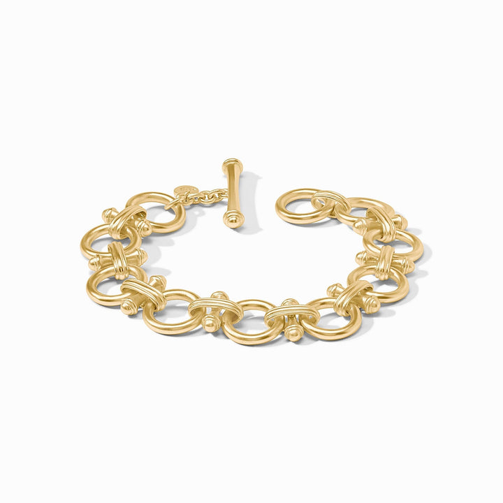 Julie Vos Bamboo Link Bracelet - Gold/OS