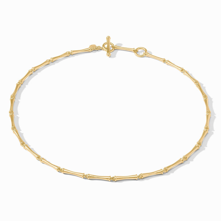 Julie Vos Bamboo Necklace - Gold/OS