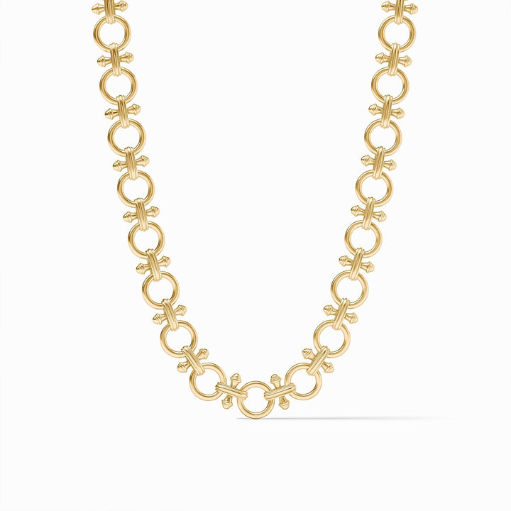 Julie Vos Bamboo Link Necklace - Gold/OS