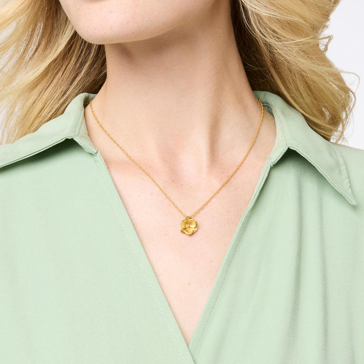 Julie Vos Bloom Delicate Necklace - Gold/OS