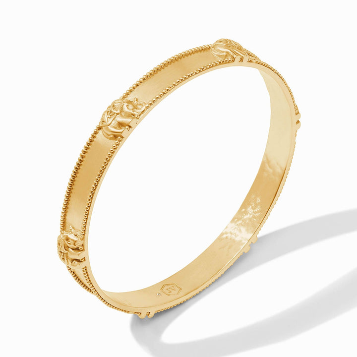 Julie Vos Elephant Bangle Bangle -Gold/Small