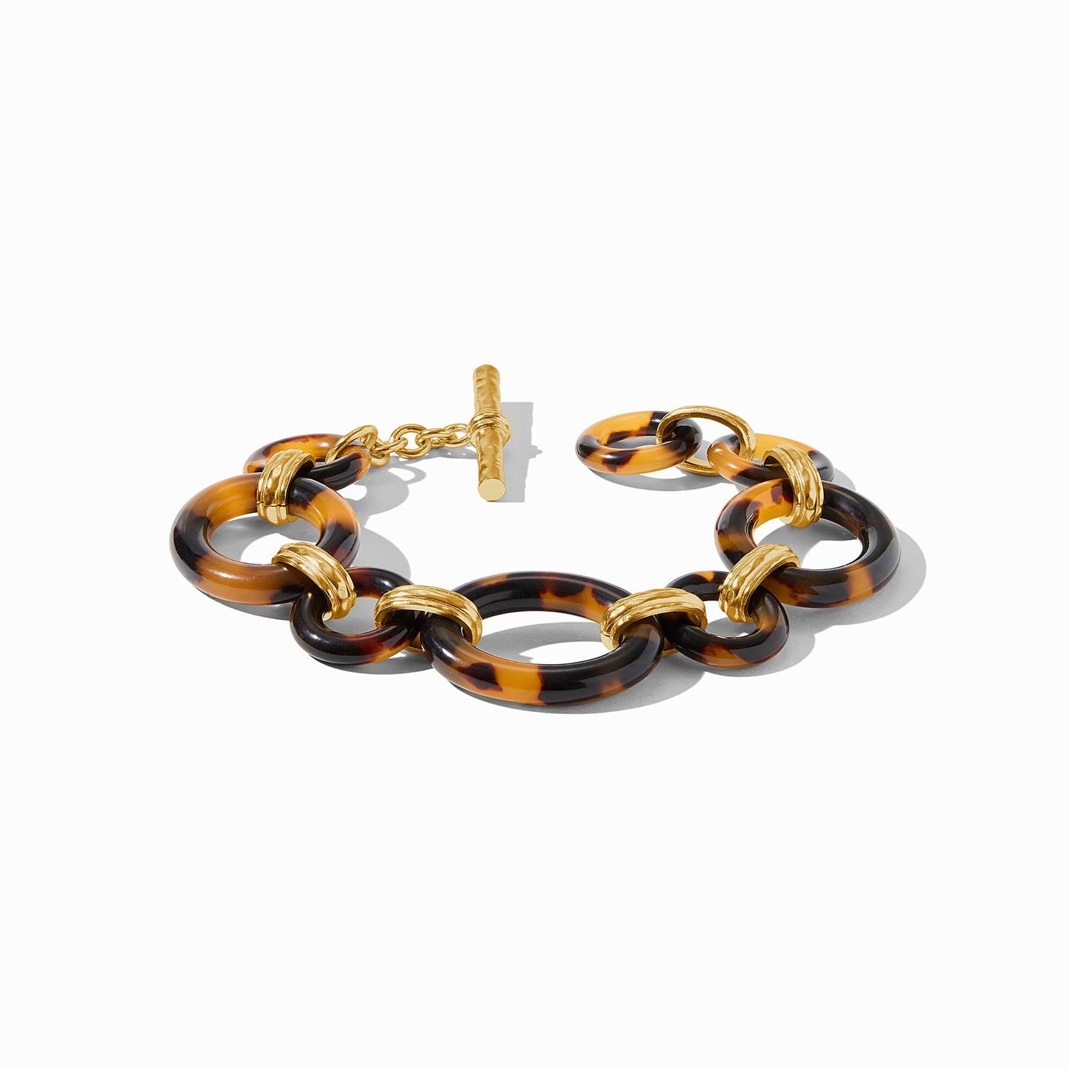 Julie Vos Madison Link Bracelet - Gold/Tortoiseshell – Daisy Lane