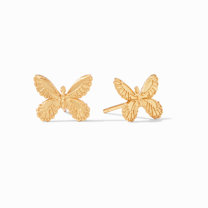 Julie Vos Butterfly Stud Earrings - Gold/OS
