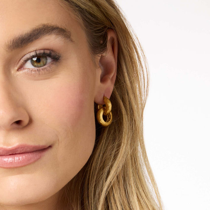 Julie Vos Catalina 2-in-1 Earrings - Gold