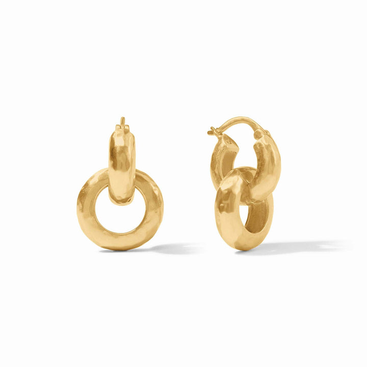 Julie Vos Catalina 2-in-1 Earrings - Gold