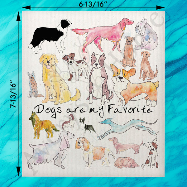 Avery's Home Dogs Are My Favorite Swedish Dishcloth