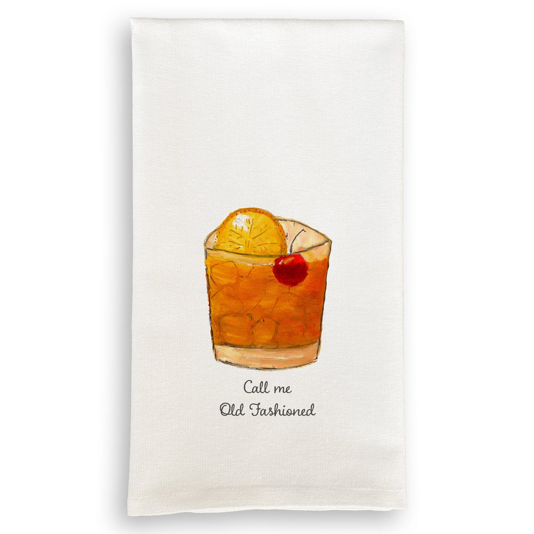 French Graffiti Dish Towel - Call Me Old Fashioned