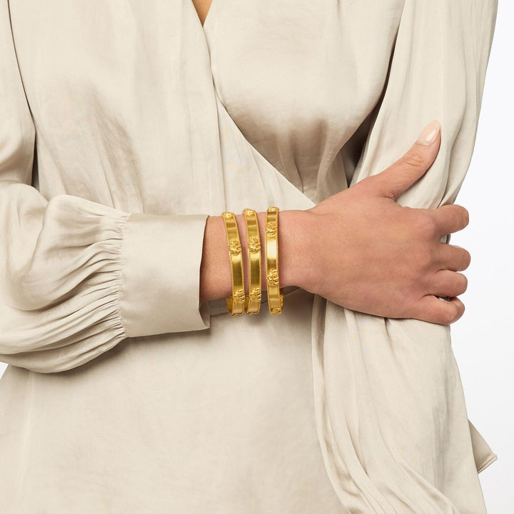 Julie Vos Elephant Bangle Bangle -Gold/Small
