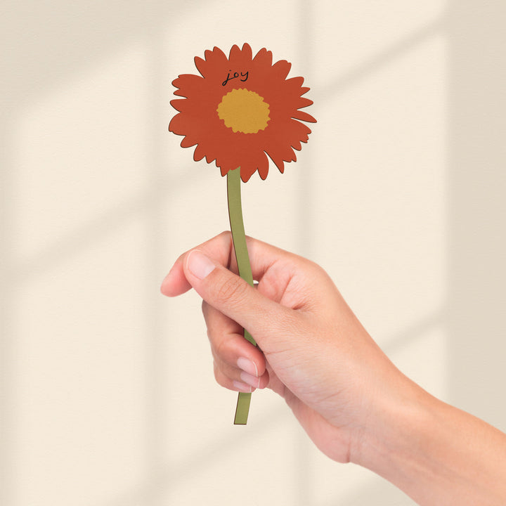 PGD Wooden Flower - Joy