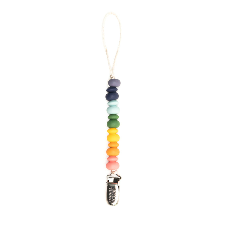 Bella Tunno Pacifier Clip - Rainbow