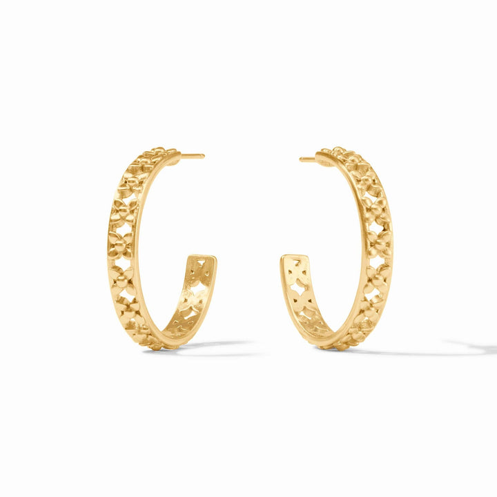 Julie Vos Helene Hoop Earrings - Gold/Medium