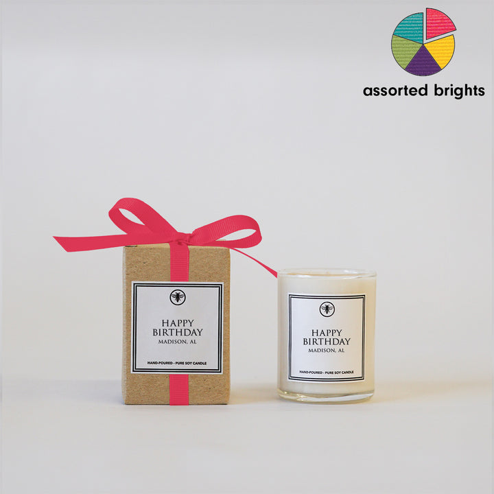 Ella B Sidekick 3oz Boxed Candle - Happy Birthday