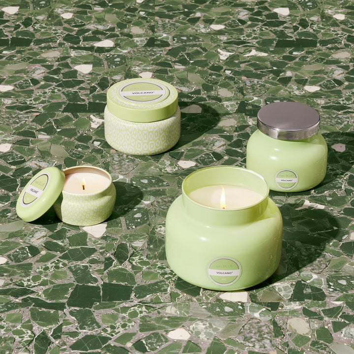 Capri Blue® Iced Matcha Printed Mini Tin Candle, 3 oz - Volcano