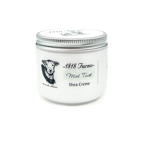 1818 Farms 4oz Shea Creme - Mint Twist
