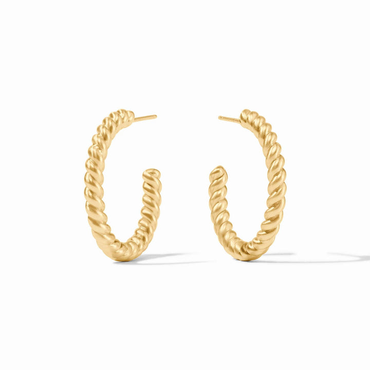 Julie Vos Nassau Hoop Earrings -  Gold/Medium