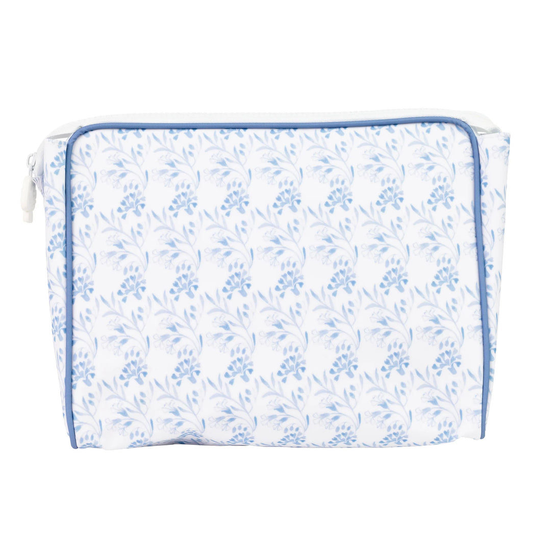 Apple of My Isla Large Go Bag - Navy Floral