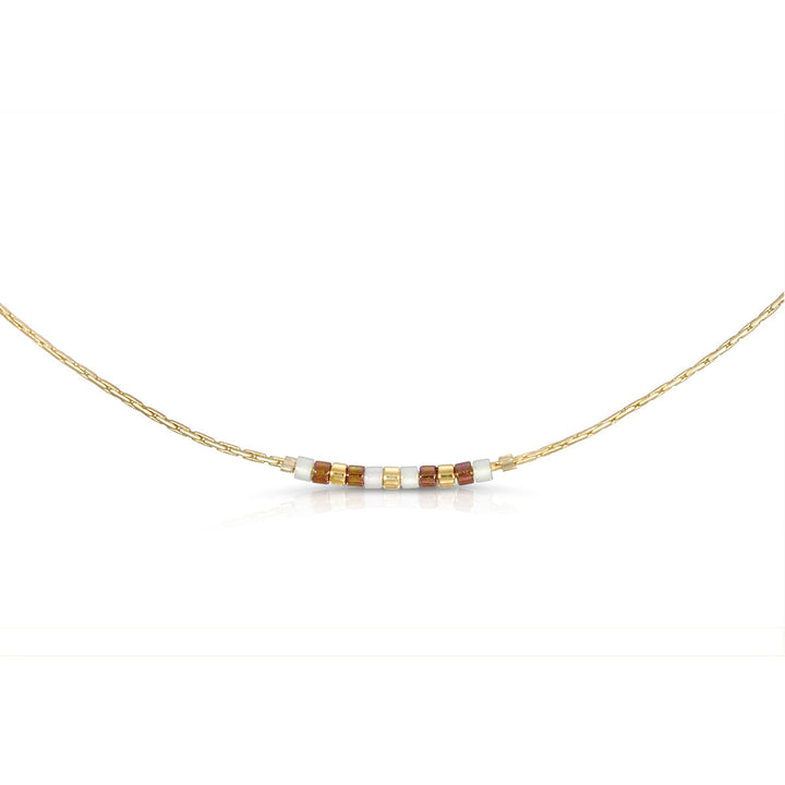 Dot & Dash Morse Code Necklace - Nana
