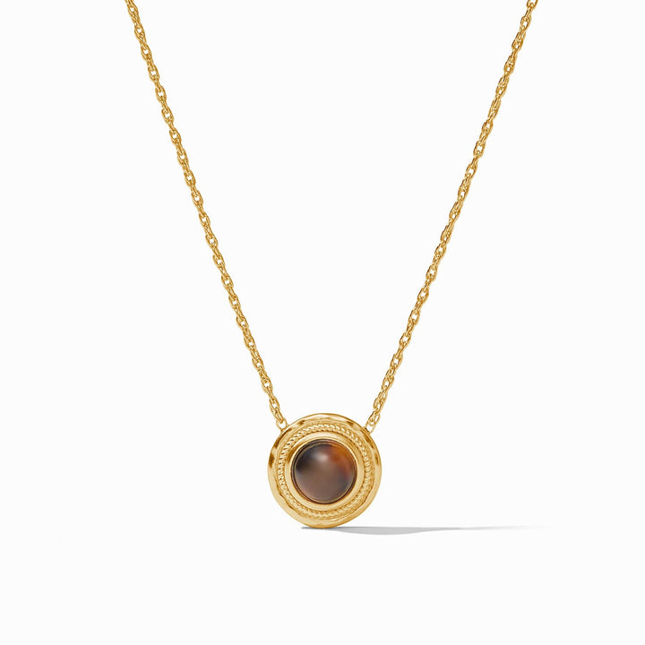 Julie Vos Madison Delicate Necklace - Gold/Tortoiseshell