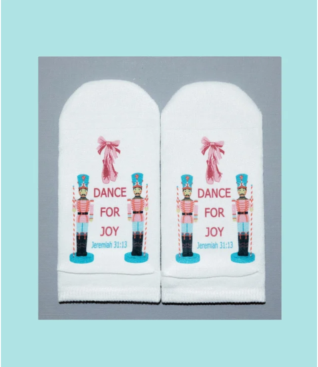 Standing On The Word Socks - Nutcracker Dance Jeremiah 31:13