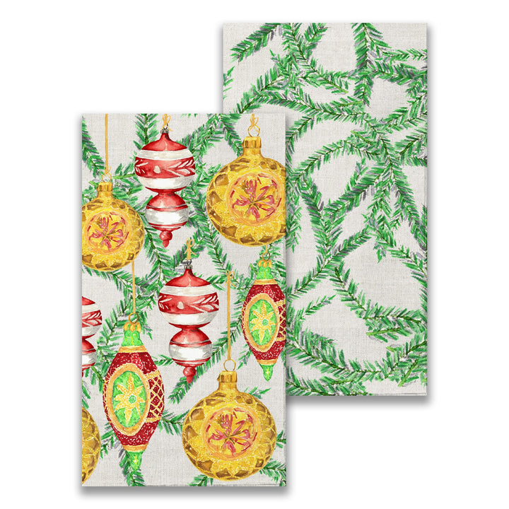 French Graffiti Guest Towel - Classic Ornaments