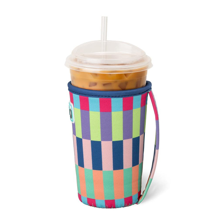 Swig Iced Cup Coolie (Medium) - Brite Stripe