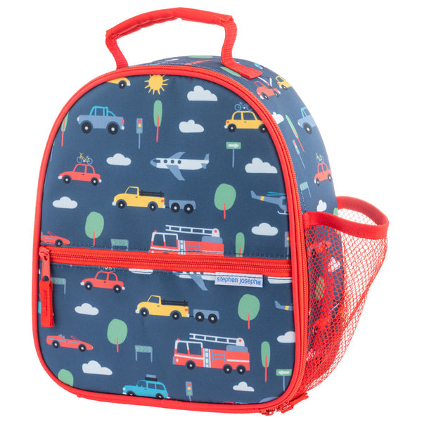 Stephen Joseph All Over Print Lunch Box - Transportation