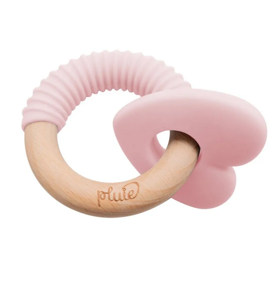 GooseWaddle Teether - Pluie Pink