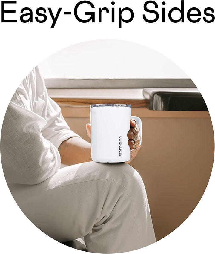 Corkcicle Coffee Mug with Auburn Primary Mark - White